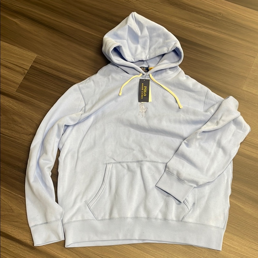 Polo by Ralph Lauren Light Blue Hoodie for Men